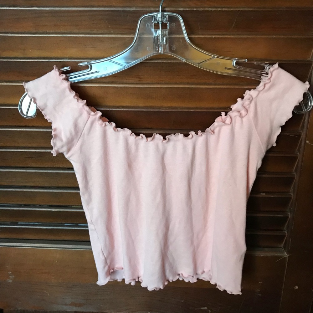 NWOT UO Kimchi Blue Off the shoulder crop